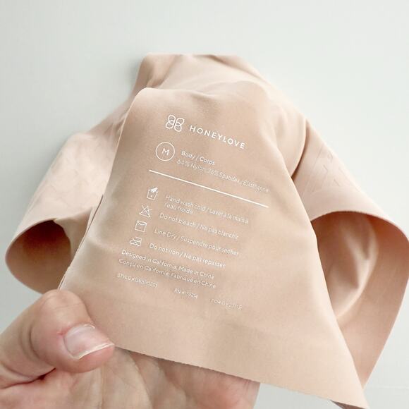 [Honeylove] Nude Wireless Silhouette Bra Slimming Smoothing Everyday Sz Medium M - Picture 10 of 10